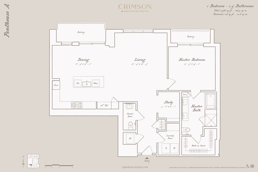 Penthouse A Floorplan Penthouse A Floorplan